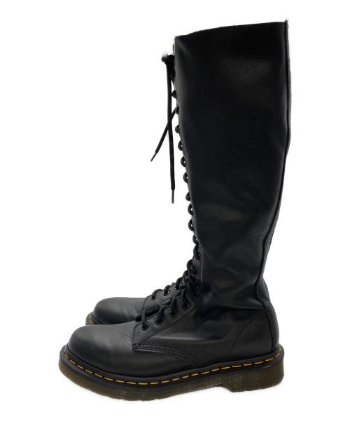 Dr.Martens（ドクターマーチン）Dr.Martens (ドクターマーチン) 1B60 BEX 20 ホール ブーツ ブラック サイズ:24.5の古着・服飾アイテム