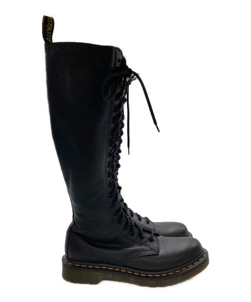 Dr.Martens（ドクターマーチン）Dr.Martens (ドクターマーチン) 1B60 BEX 20 ホール ブーツ ブラック サイズ:24.5の古着・服飾アイテム