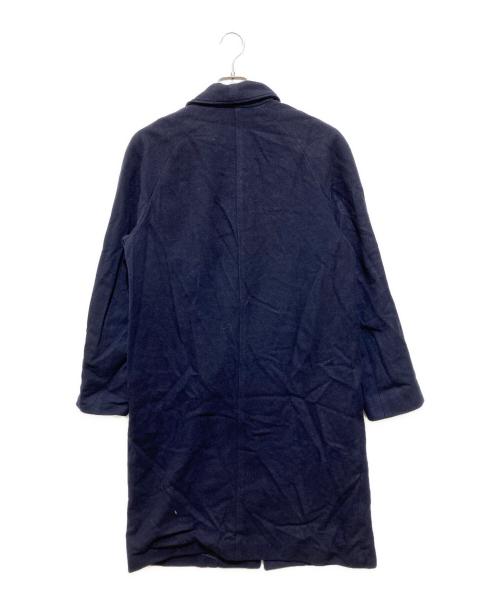 Acne studios（アクネ ストゥディオズ）ACNE STUDIOS (アクネ ストゥディオズ) TOMORROW LAND (トゥモローランド) チェスターコート ネイビー サイズ:Lの古着・服飾アイテム