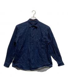 COMOLI（コモリ）の古着「デニム コモリ シャツ」｜インディゴ/Navy