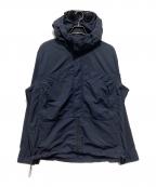 C.P COMPANYシーピーカンパニー）の古着「FLATT NYLON OVERSHIRT GOGGLE JACKET」｜ネイビー