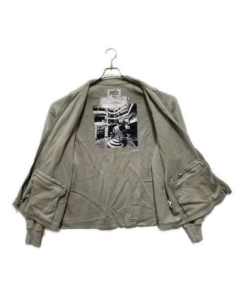 C.E（シーイー）C.E (シーイー) スウェットジップジャケット グリーン サイズ:Mの古着・服飾アイテム