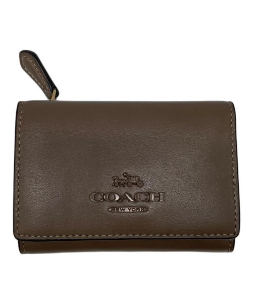 COACH（コーチ）COACH (コーチ) 3つ折り財布 ブラウン サイズ:OneSizeの古着・服飾アイテム