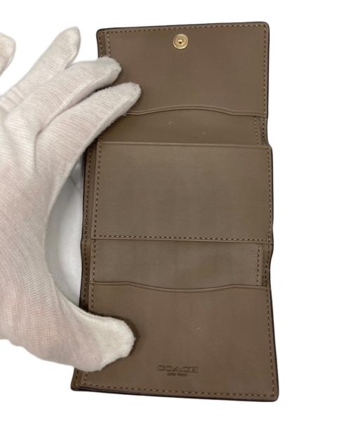 COACH（コーチ）COACH (コーチ) 3つ折り財布 ブラウン サイズ:OneSizeの古着・服飾アイテム