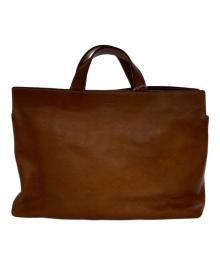 genten（ゲンテン）の古着「レザーハンドバッグ」｜ブラウン