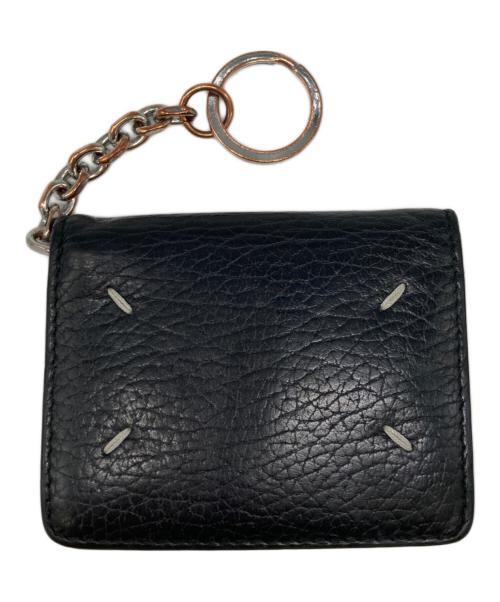 Maison Margiela（メゾンマルジェラ）Maison Margiela (メゾンマルジェラ) 4ステッチ キーリング ウォレット ブラック サイズ:OneSizeの古着・服飾アイテム