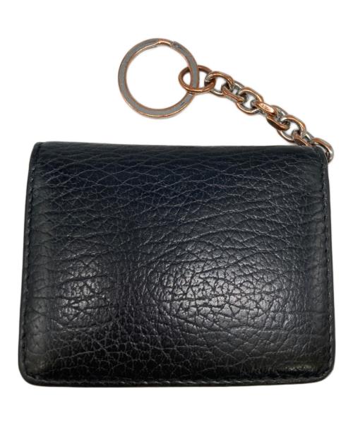 Maison Margiela（メゾンマルジェラ）Maison Margiela (メゾンマルジェラ) 4ステッチ キーリング ウォレット ブラック サイズ:OneSizeの古着・服飾アイテム