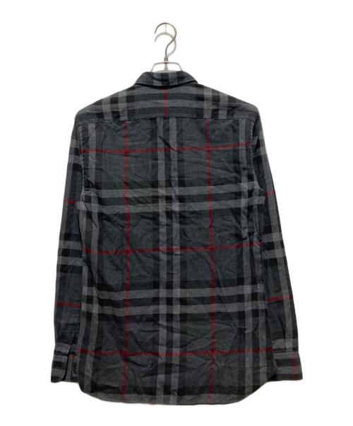 BURBERRY BRIT（バーバリーブリット）BURBERRY BRIT (バーバリーブリット) チェックネルシャツ グレー サイズ:Ｓの古着・服飾アイテム