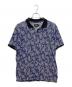 stussy（ステューシー）の古着「ペイズリー柄ポロシャツ」｜ネイビー
