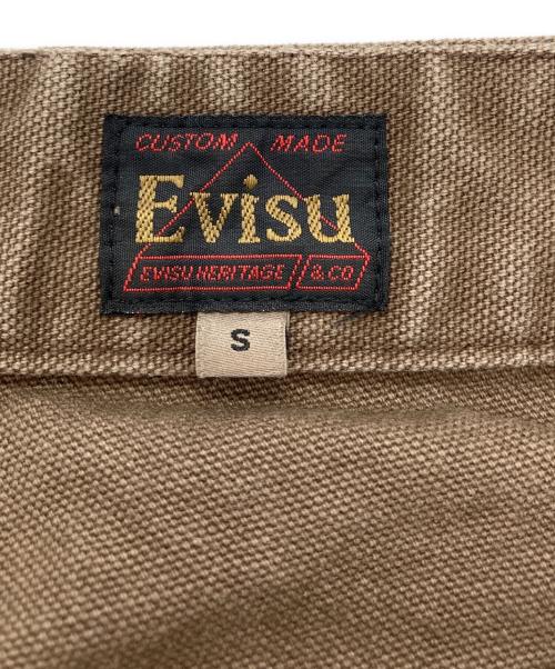 EVISU（エヴィス）EVISU (エヴィス) ウォッシュドワイドウェール ショーツ ブラウン サイズ:Ｓの古着・服飾アイテム