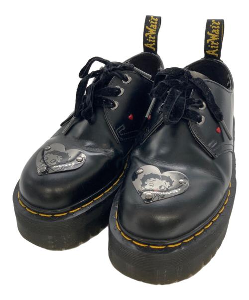 Dr.Martens（ドクターマーチン）Dr.Martens (ドクターマーチン) BETTY BOOP (ベティー・ブープ) 3ホールスムースベティ・ブープ ブラック サイズ:UK4の古着・服飾アイテム