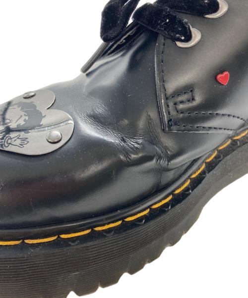 Dr.Martens（ドクターマーチン）Dr.Martens (ドクターマーチン) BETTY BOOP (ベティー・ブープ) 3ホールスムースベティ・ブープ ブラック サイズ:UK4の古着・服飾アイテム