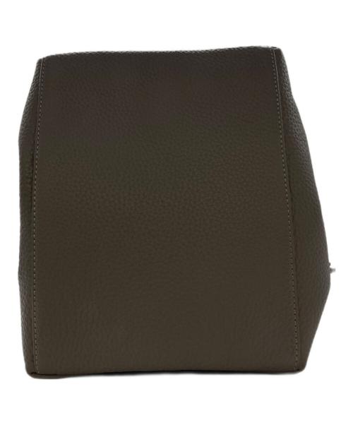 VASIC（ヴァジック）VASIC (ヴァジック) 巾着ハンドバッグ グレーの古着・服飾アイテム
