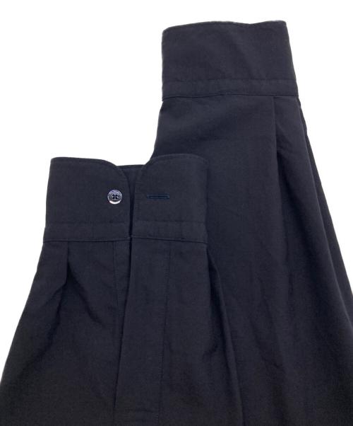 UNITED ARROWS（ユナイテッドアローズ）UNITED ARROWS (ユナイテッドアローズ) ストレッチバンドカラーシャツ ネイビー サイズ:Lの古着・服飾アイテム