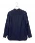 UNITED ARROWS (ユナイテッドアローズ) ストレッチバンドカラーシャツ ネイビー サイズ:L：5000円