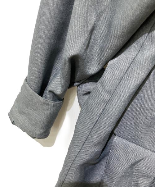 THE TOE（ザ・トゥー）THE TOE (ザ・トゥー) リボン シャツ グレー サイズ:FREEの古着・服飾アイテム