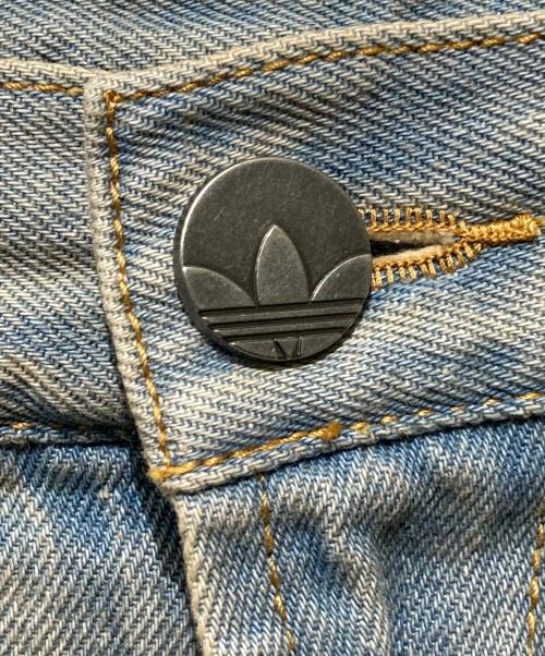 adidas（アディダス）adidas (アディダス) Adilenium シーズン3 ルーズフィット デニムパンツ インディゴ サイズ:34の古着・服飾アイテム