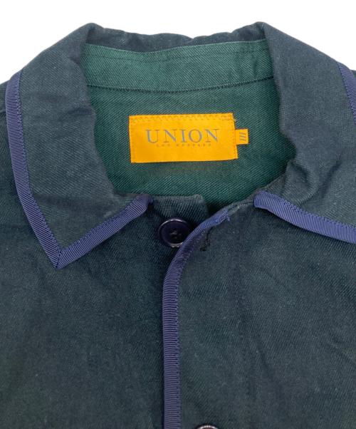 UNION LOS ANGELS（ユニオン ロサンゼルス）UNION los angels (ユニオン ロサンゼルス) デニムカバーオール ネイビー サイズ:3の古着・服飾アイテム