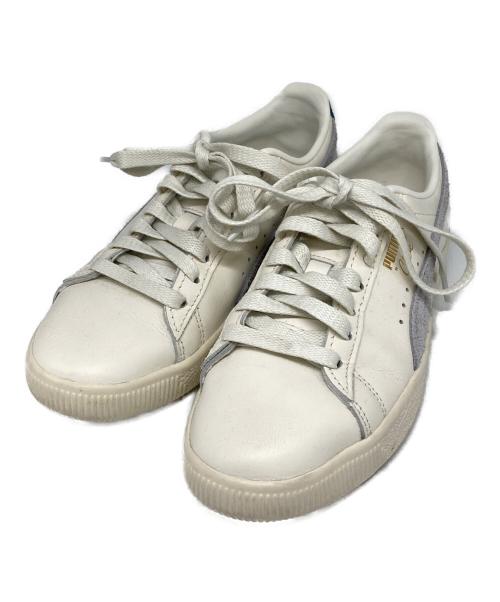 PUMA（プーマ）PUMA (プーマ) Rhuigi (リューギ) Clyde Base / ローカットスニーカー ホワイト サイズ:22.5㎝の古着・服飾アイテム
