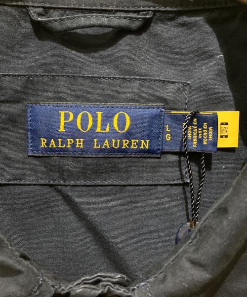 POLO RALPH LAUREN（ポロ・ラルフローレン）POLO RALPH LAUREN (ポロ・ラルフローレン) ポニー刺繍コーチジャケット ネイビー サイズ:Lの古着・服飾アイテム