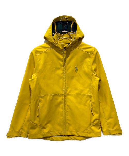 POLO RALPH LAUREN（ポロ・ラルフローレン）POLO RALPH LAUREN (ポロ・ラルフローレン) フーデッドジャケット イエロー サイズ:L（14-16キッズ規格）の古着・服飾アイテム