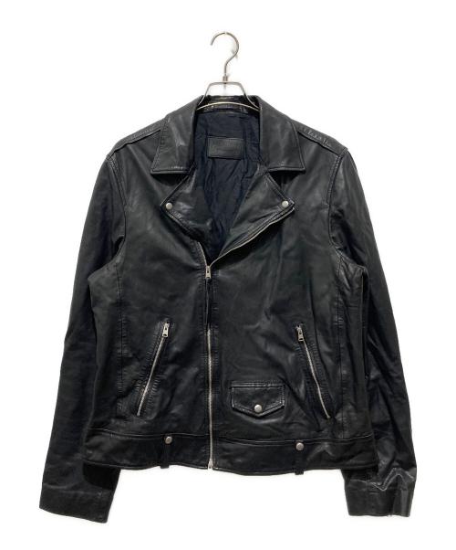 ALL SAINTS（オールセインツ）ALL SAINTS (オールセインツ) ライダースジャケット ブラック サイズ:XLの古着・服飾アイテム