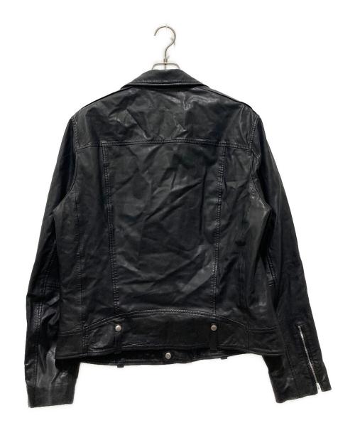 ALL SAINTS（オールセインツ）ALL SAINTS (オールセインツ) ライダースジャケット ブラック サイズ:XLの古着・服飾アイテム