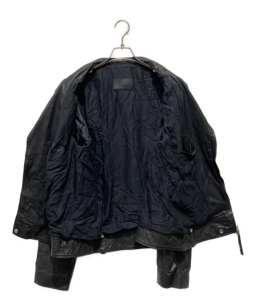 ALL SAINTS（オールセインツ）ALL SAINTS (オールセインツ) ライダースジャケット ブラック サイズ:XLの古着・服飾アイテム