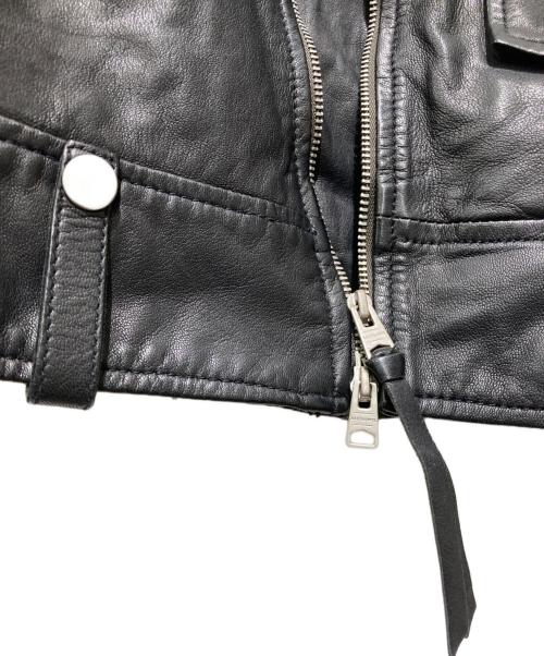 ALL SAINTS（オールセインツ）ALL SAINTS (オールセインツ) ライダースジャケット ブラック サイズ:XLの古着・服飾アイテム