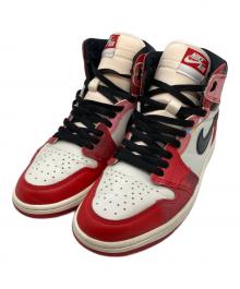NIKE（ナイキ）の古着「Air Jordan 1 Retro High OG SP "Spider-Man」｜ホワイト×レッド