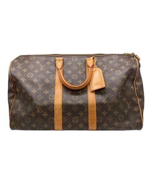 LOUIS VUITTON（ルイ ヴィトン）LOUIS VUITTON (ルイ ヴィトン) キーポル45トラベルバッグ ブラウン サイズ:45の古着・服飾アイテム