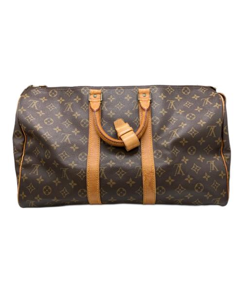 LOUIS VUITTON（ルイ ヴィトン）LOUIS VUITTON (ルイ ヴィトン) キーポル45トラベルバッグ ブラウン サイズ:45の古着・服飾アイテム