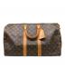 LOUIS VUITTON（ルイ ヴィトン）の古着「キーポル45トラベルバッグ」｜ブラウン