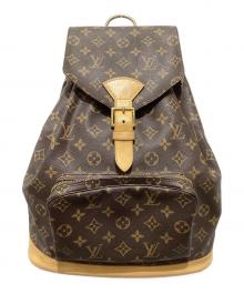 LOUIS VUITTON（ルイ ヴィトン）の古着「モンスリGM / リュック」｜ブラウン