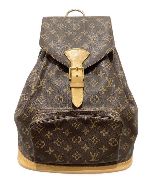 LOUIS VUITTON（ルイ ヴィトン）LOUIS VUITTON (ルイ ヴィトン) モンスリGM / リュック ブラウン サイズ:OneSizeの古着・服飾アイテム