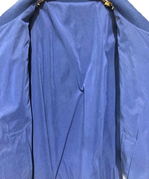 HERMES（エルメス）HERMES (エルメス) シーバーシブルボンバージャケット ブルー サイズ:52の古着・服飾アイテム