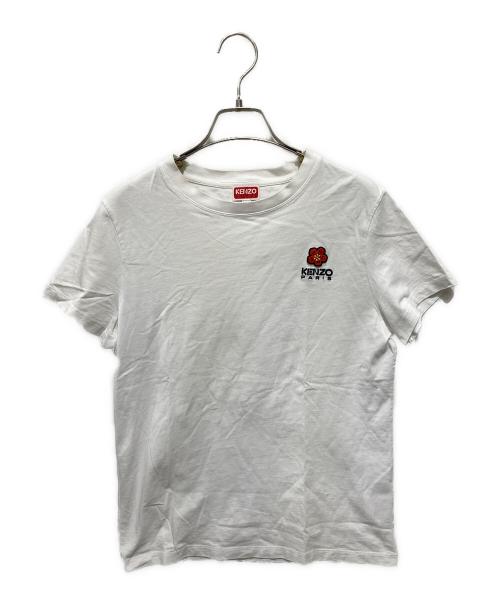KENZO（ケンゾー）KENZO (ケンゾー) 刺繍ロゴTシャツ ホワイト サイズ:Mの古着・服飾アイテム