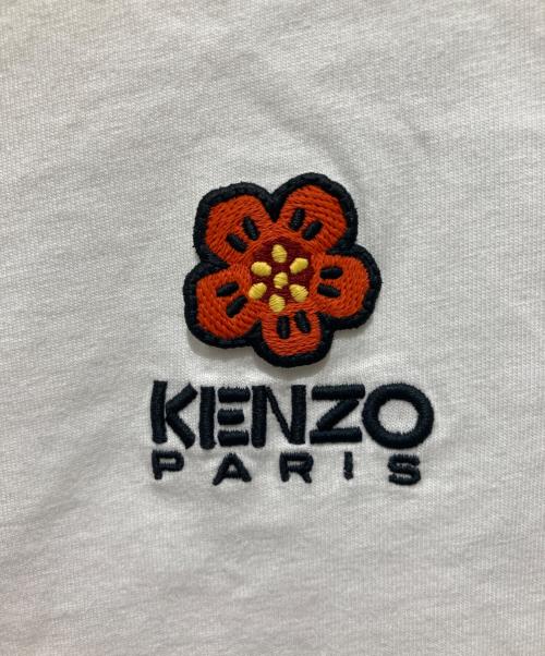 KENZO（ケンゾー）KENZO (ケンゾー) 刺繍ロゴTシャツ ホワイト サイズ:Mの古着・服飾アイテム