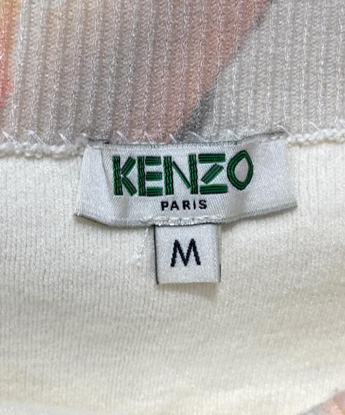 KENZO（ケンゾー）KENZO (ケンゾー) メッシュニットタイトスカート ピンク サイズ:Mの古着・服飾アイテム