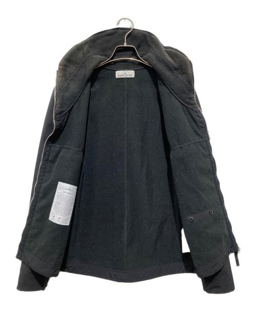 STONE ISLAND（ストーンアイランド）STONE ISLAND (ストーンアイランド) ソフトシェルジップアップジャケット ブラック サイズ:Mの古着・服飾アイテム