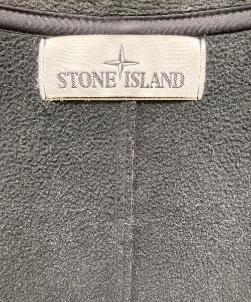 STONE ISLAND（ストーンアイランド）STONE ISLAND (ストーンアイランド) ソフトシェルジップアップジャケット ブラック サイズ:Mの古着・服飾アイテム