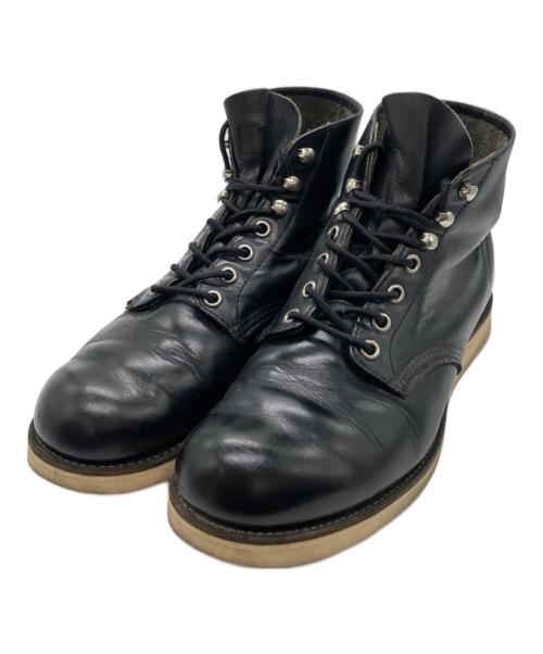 RED WING（レッドウィング）RED WING (レッドウィング) 6インチ クラシックラウンド ブラック サイズ:８Dの古着・服飾アイテム