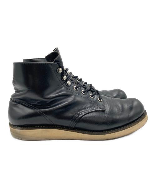 RED WING（レッドウィング）RED WING (レッドウィング) 6インチ クラシックラウンド ブラック サイズ:８Dの古着・服飾アイテム