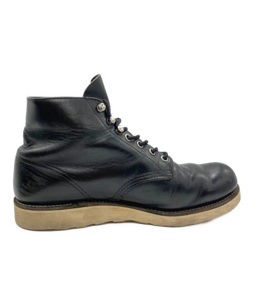 RED WING（レッドウィング）RED WING (レッドウィング) 6インチ クラシックラウンド ブラック サイズ:８Dの古着・服飾アイテム