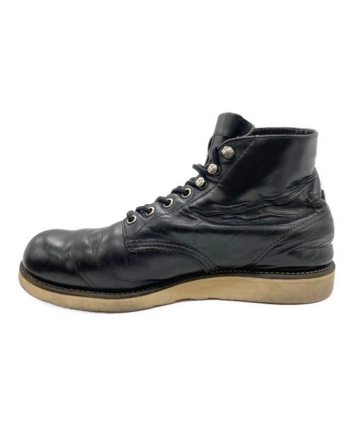 RED WING（レッドウィング）RED WING (レッドウィング) 6インチ クラシックラウンド ブラック サイズ:８Dの古着・服飾アイテム