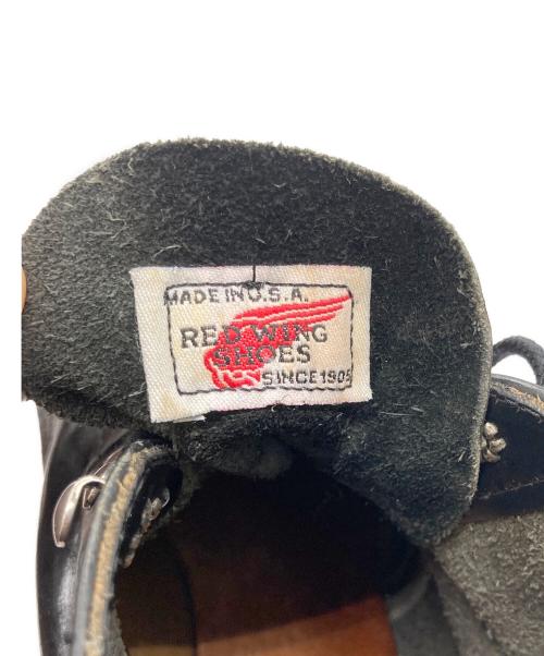 RED WING（レッドウィング）RED WING (レッドウィング) 6インチ クラシックラウンド ブラック サイズ:８Dの古着・服飾アイテム