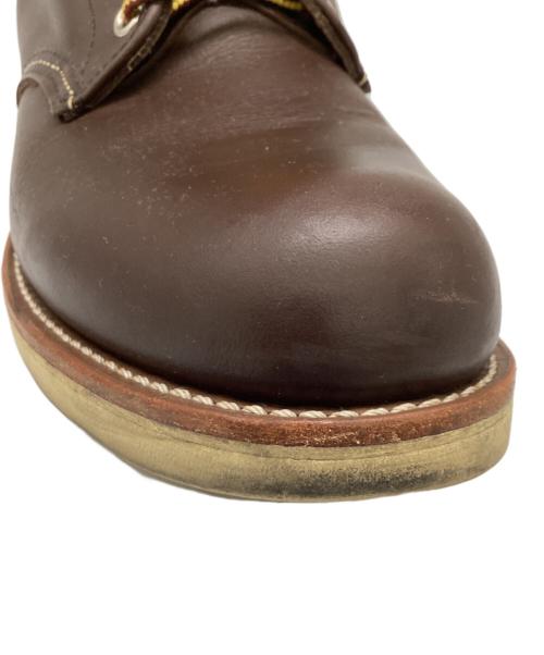 RED WING（レッドウィング）RED WING (レッドウィング) 10年製アイリッシュセッタープレーントゥ ブラウン サイズ:7 1/2 Dの古着・服飾アイテム