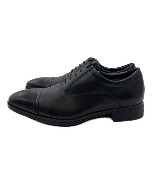 TEXCY LUXE（テクシーリュクス）TEXCY LUXE (テクシーリュクス) asics (アシックス) ストレートチップシューズ ブラック サイズ:24の古着・服飾アイテム