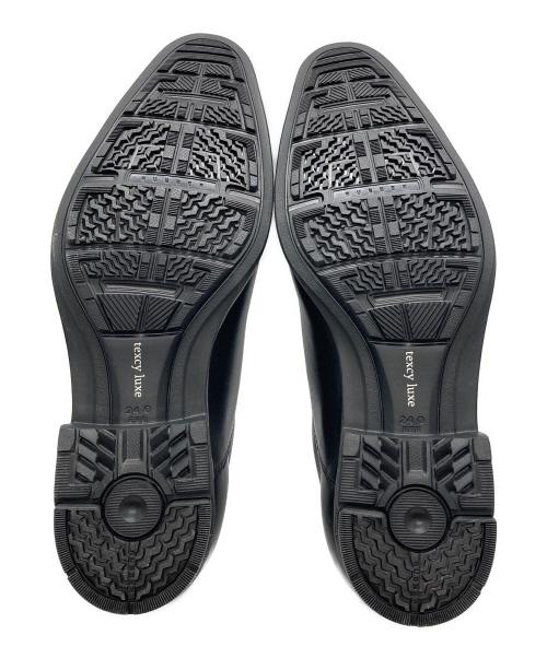 TEXCY LUXE（テクシーリュクス）TEXCY LUXE (テクシーリュクス) asics (アシックス) ストレートチップシューズ ブラック サイズ:24の古着・服飾アイテム