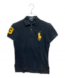 POLO RALPH LAUREN（ポロ・ラルフローレン）の古着「ポロシャツ」｜ブラック